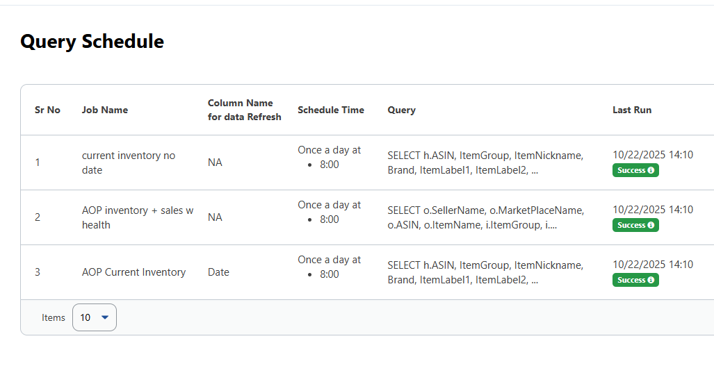 MixShift Data Connector MixShift Data Connector